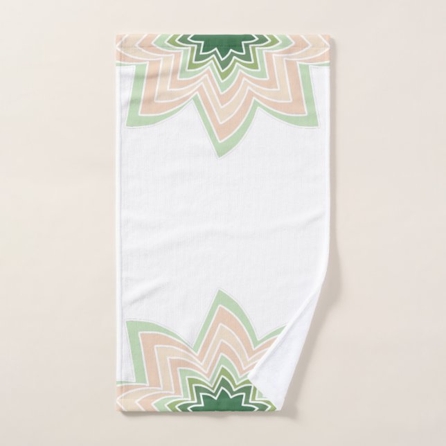 Lotus Flower Bath Towel Set (Hand Towel)