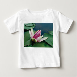Lotus Flower Blossom Baby Jersey T-Shirt, White T-Shirt