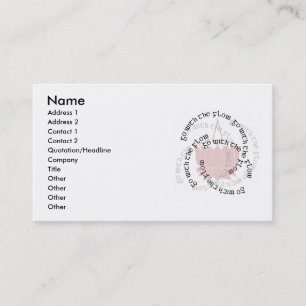 Lotus Flower Business Card