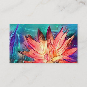 Lotus flower business card