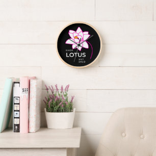 LOTUS Flower  Clock