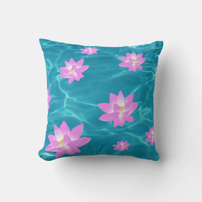 Lotus Flower Cushion (Front)