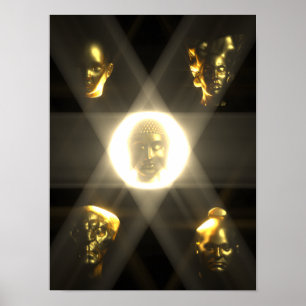 Lotus Flower Disciples Poster