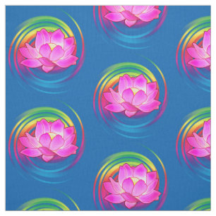 Lotus Flower Fabric