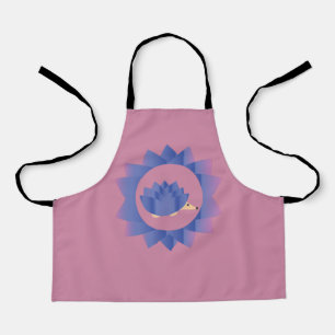 Lotus Flower Hedgehog Apron