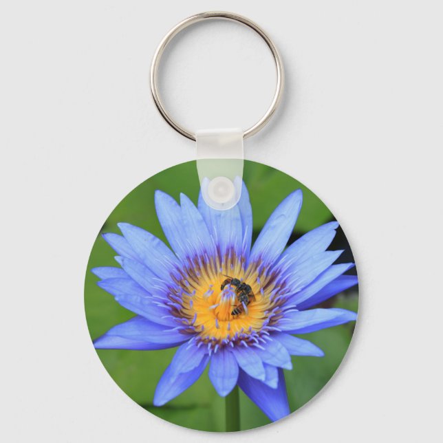 Lotus flower key ring (Front)