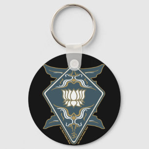 Lotus Flower Logo Key Ring