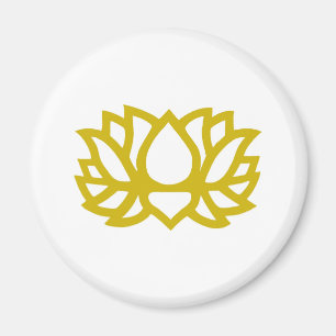 Lotus flower magnet