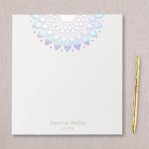 Lotus Flower Mandala Notepad