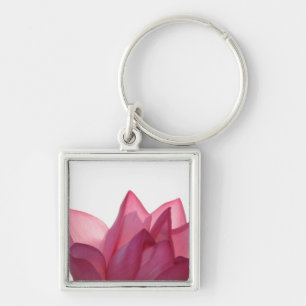 Lotus flower [Nelumbio speciosum] in full Key Ring