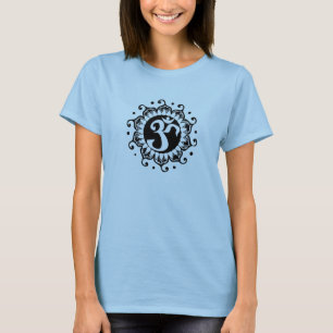 Lotus Flower Om T-Shirt