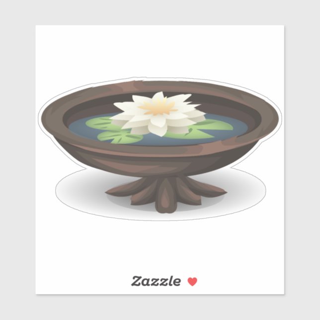 Lotus flower on water garden (Sheet)