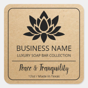 Lotus Flower Product Labels