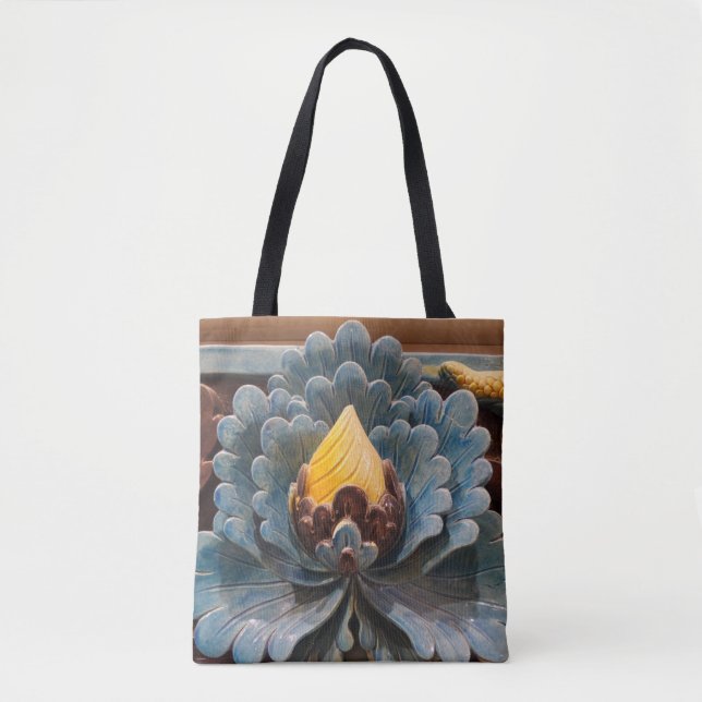 Lotus Flower Tote Bag (Front)