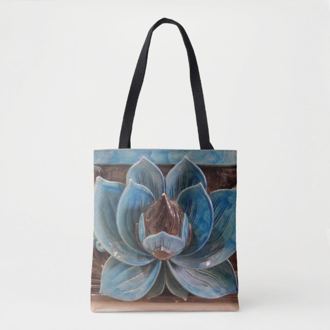 Lotus Flower Tote Bag (Front)