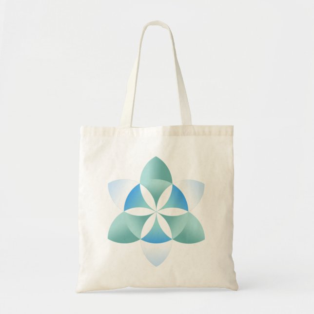 lotus-flower tote bag (Front)