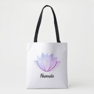 Lotus Flower Tote Bag