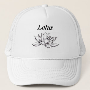 Lotus Flower Trucker Hat