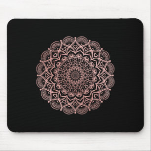 Lotus Flower Yoga Mandala For Women, Men, Kids Mouse Pad