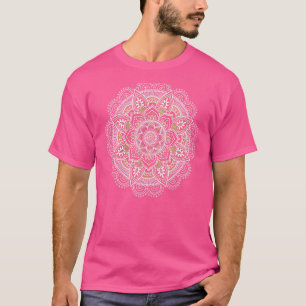 Lotus Flower Yoga Mandala Graphic For Women T-Shirt