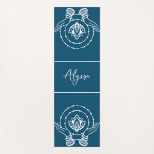 Lotus Flower Yoga Mat