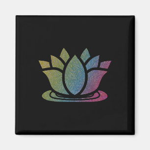 Lotus Flower Yoga Meditation Namaste Cute Gift Magnet