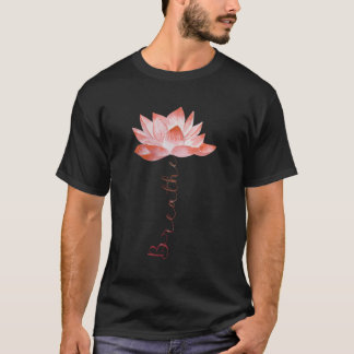 Lotus Flower Yoga Zen Meditation Namaste T-Shirt