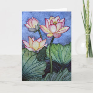 Lotus Flowers #5 Greeting Card