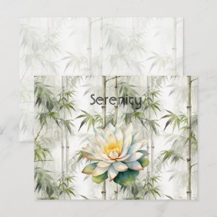 Lotus Flowers Serenity  Postcard