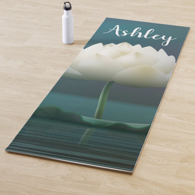 Lotus Flowers Yoga Mat (In Situ)