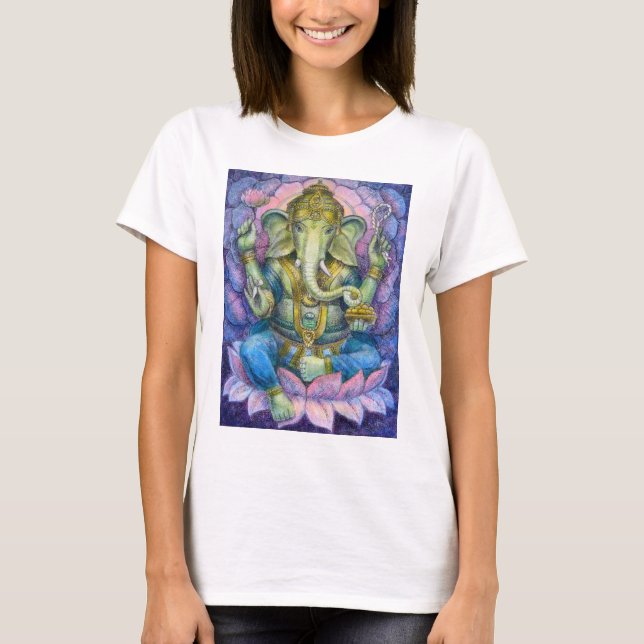 Lotus Ganesha T-Shirt (Front)