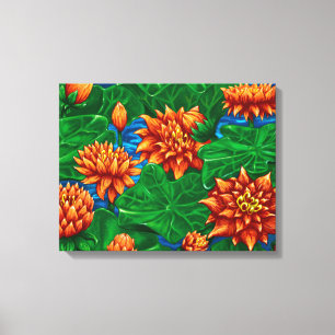 Lotus Garden - Canvas Print