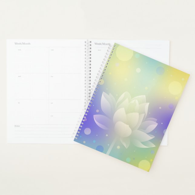Lotus Glow Hardcover Planner (Display)