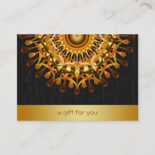 Lotus Gold Mandala Salon and Spa Gift Certificate