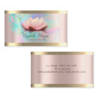 Lotus Gold Stripe Rose Gold Holographic Ink Yoga