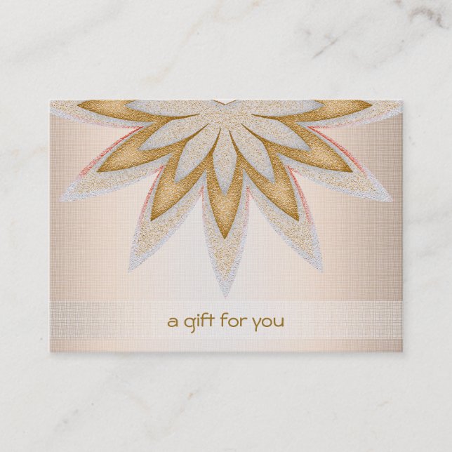 Lotus Hair Salon and Spa Gift Certificate (Front)