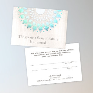 Lotus Holistic Health and Wellness Referral Card