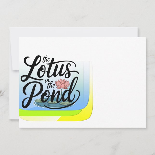 Lotus Invitation (Front)