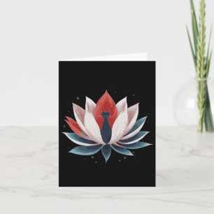 Lotus Kamala Harris Election Childless Cat Democra Card