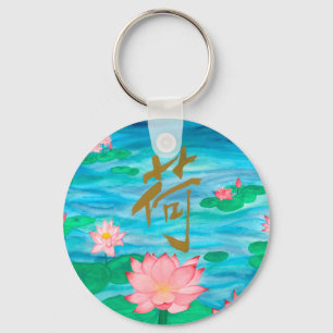Lotus Key Ring