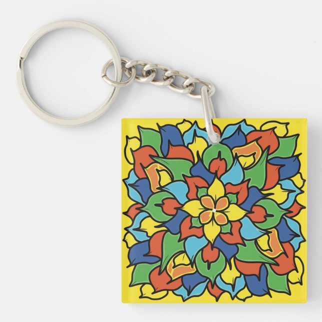Lotus key ring (Front)