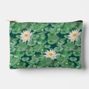 Lotus Lagoon Pattern - The White Lotus Accessory Pouch