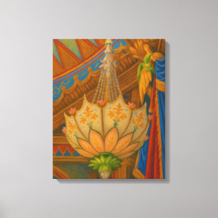 Lotus Light – Royal Pavilion Chandelier Print