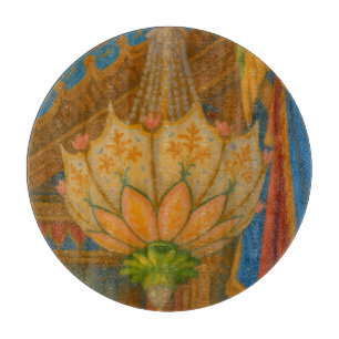 Lotus Light – Royal Pavilion Chandelier Print Cutting Board