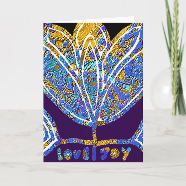 LOTUS - Love and Joy Card (Front)