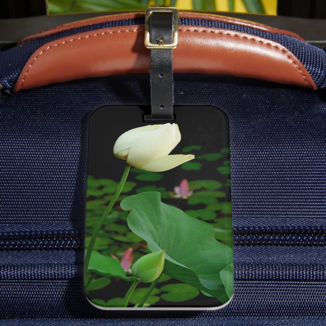 Lotus Luggage Tag (Front Insitu 2)