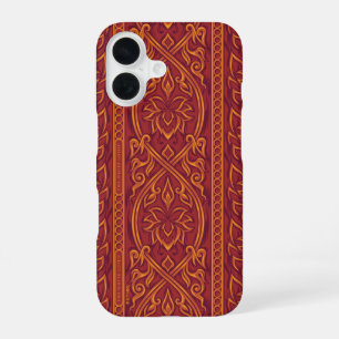 Lotus Luxe Tapestry Pattern - The White Lotus iPhone 16 Case