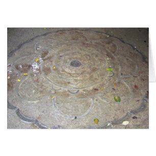 Lotus Mandala at Fudō Temple on Mt. Kurama