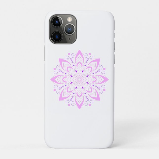 Lotus Mandala Design   Case-Mate iPhone Case (Back)