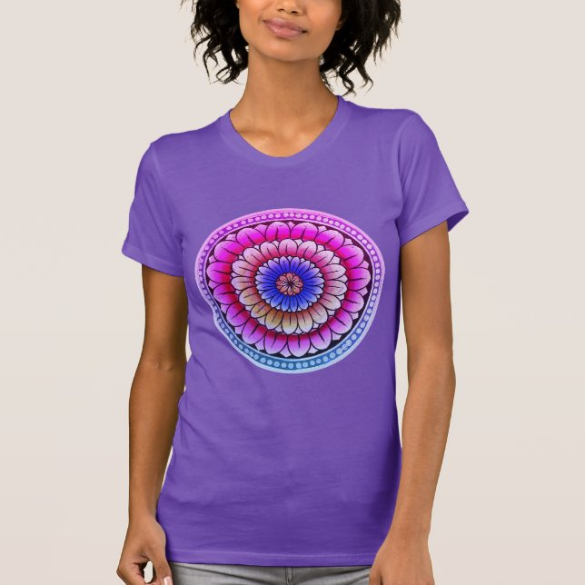 Lotus Mandala  T-Shirt (Front)